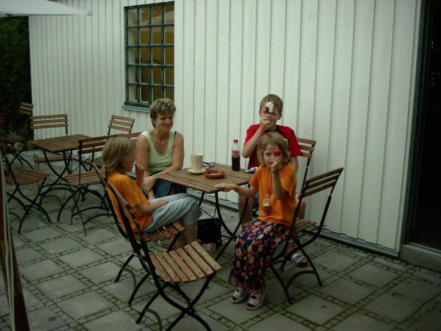 Kristine, Jeanette, Pernille og Keld