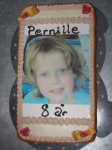 Kage til Pernilles 8 års fødselsdag